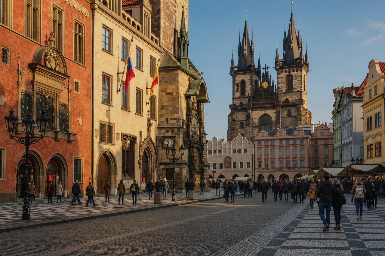 Reprezentatívna adresa firmy v historickom centre Prahy